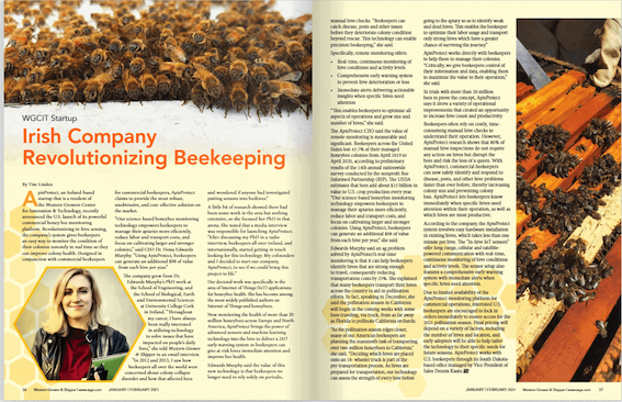 Irish Company Revolutionizing Beekeeping – Western Growers Magazine